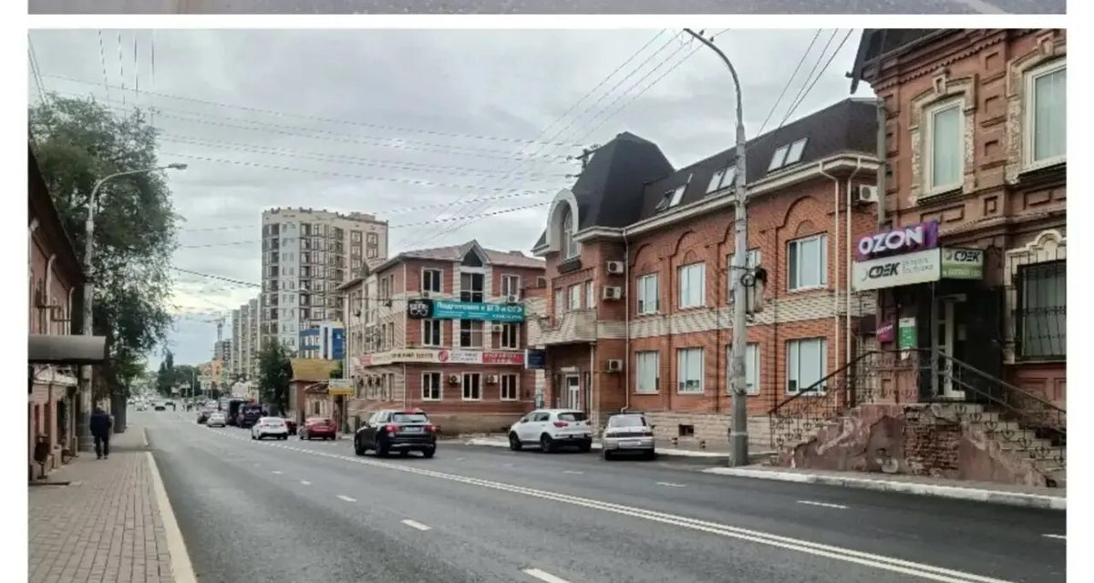 На улице Боевой уложили новое покрытие и цветную плитку — следующим этапом станут деревья